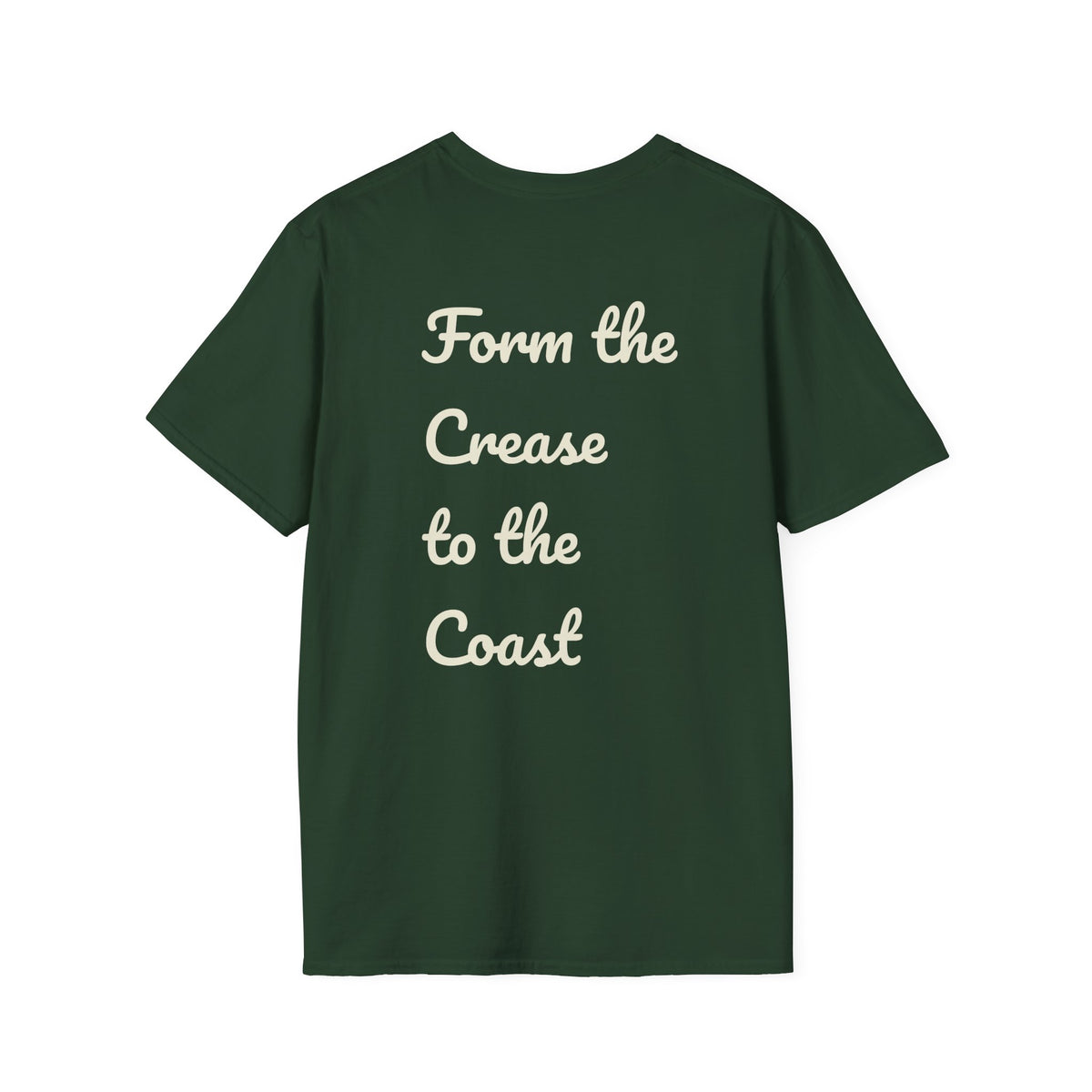Where the Ice Meets the Surf Hockey T-Shirt — Vintage Goalie Photo Tee