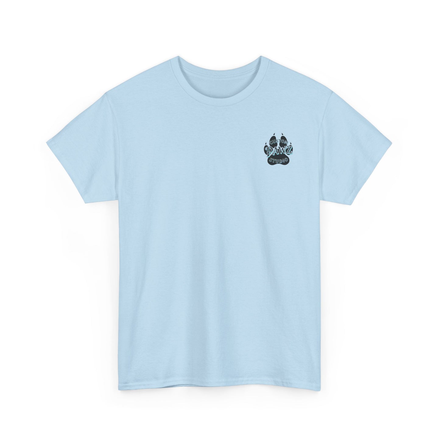 Tattoo Studio Paw Logo T‑Shirt — Custom Pawz Studio Graphic Tee