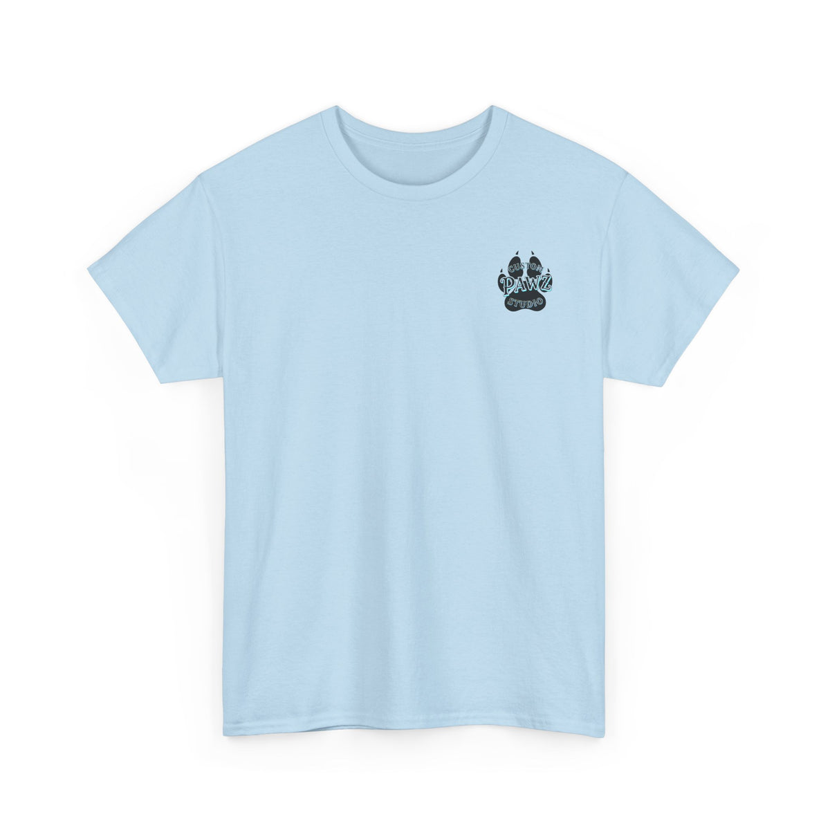 Tattoo Studio Paw Logo T‑Shirt — Custom Pawz Studio Graphic Tee