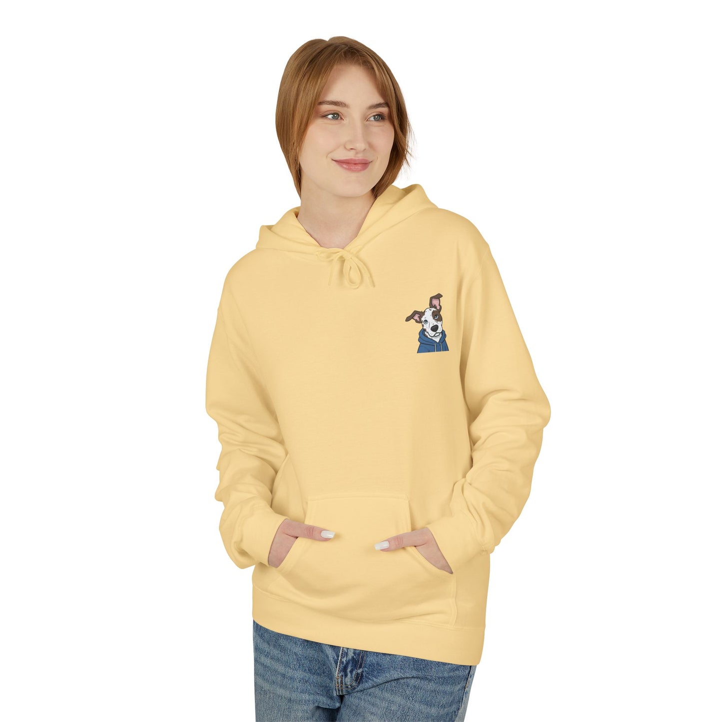 Dog Portrait Hoodie — Custom Pawz Studio Graphic Pullover
