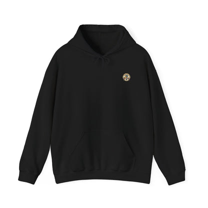 Duck Crest Hoodie – Vintage Tattoo-Style Duck Logo Sweatshirt