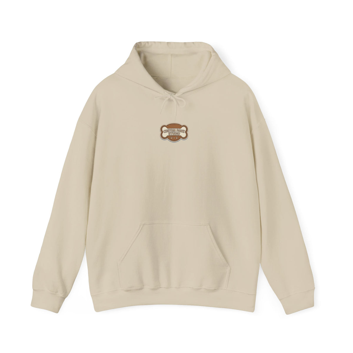 Hoodie - Retro Beach Dog Relaxing on Deck Chair Hoodie