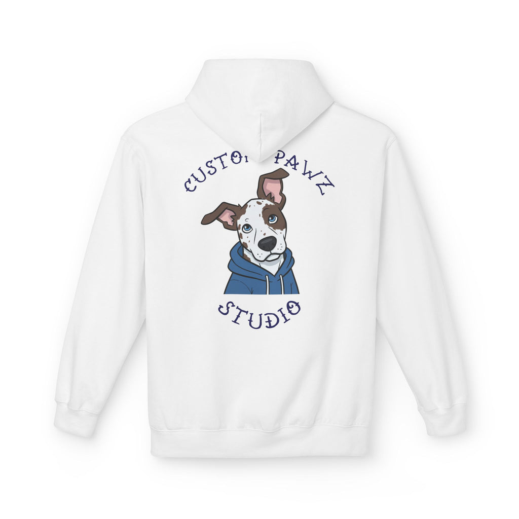 Dog Portrait Hoodie — Custom Pawz Studio Graphic Pullover