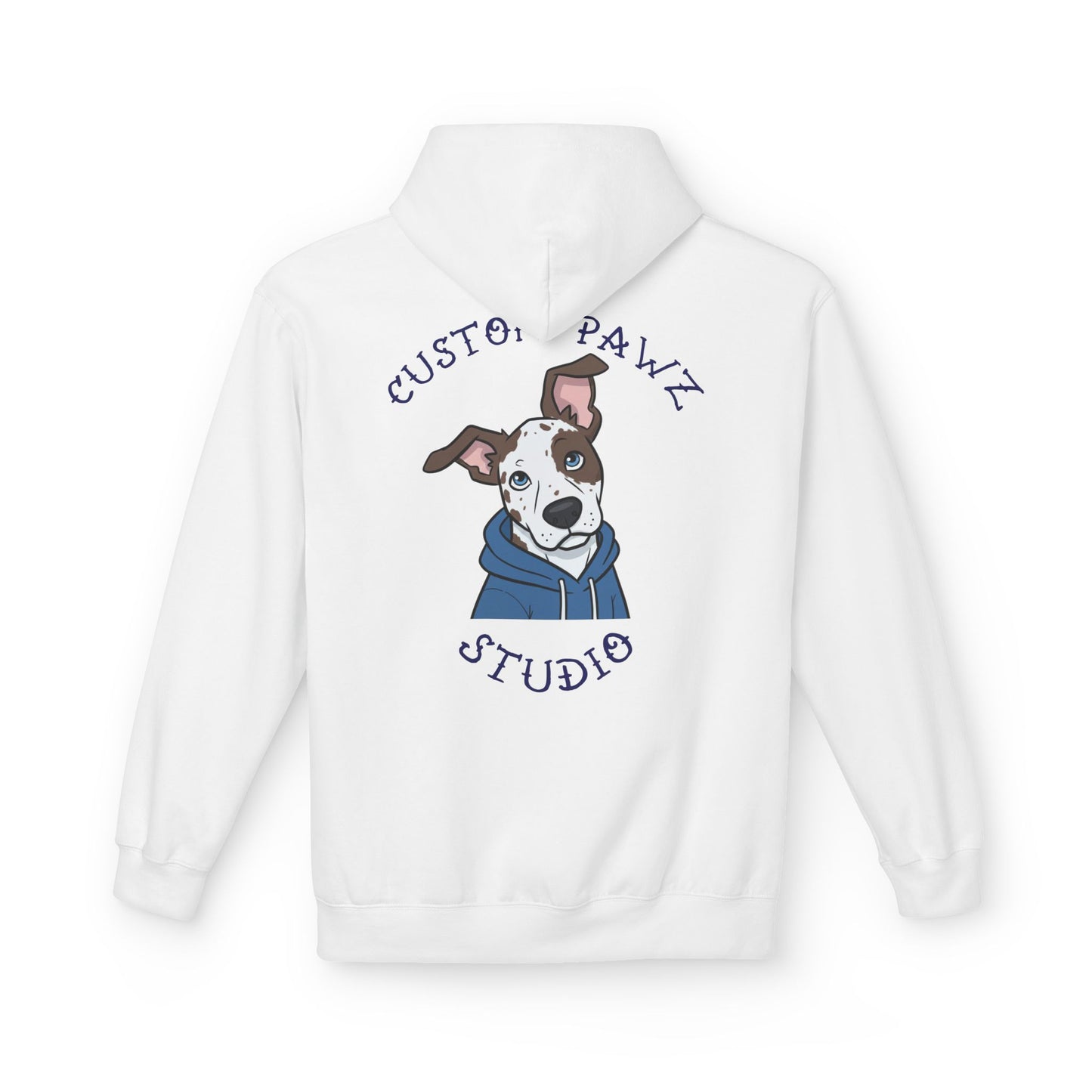 Dog Portrait Hoodie — Custom Pawz Studio Graphic Pullover