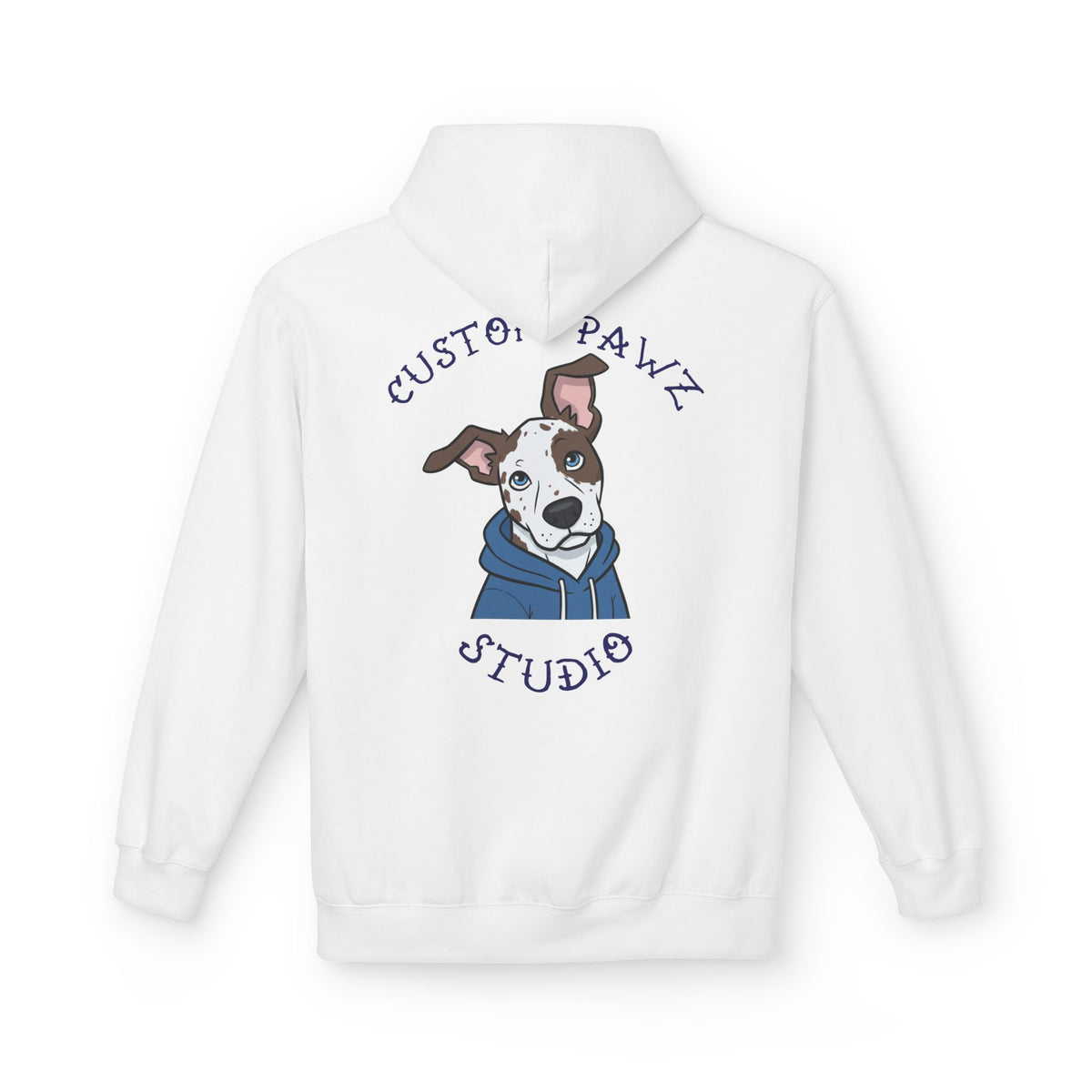 Dog Portrait Hoodie — Custom Pawz Studio Graphic Pullover