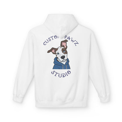 Dog Portrait Hoodie — Custom Pawz Studio Graphic Pullover