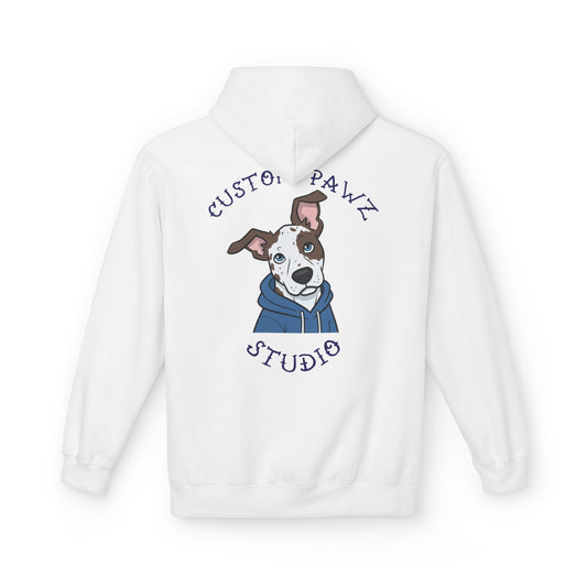 Dog Portrait Hoodie — Custom Pawz Studio Graphic Pullover