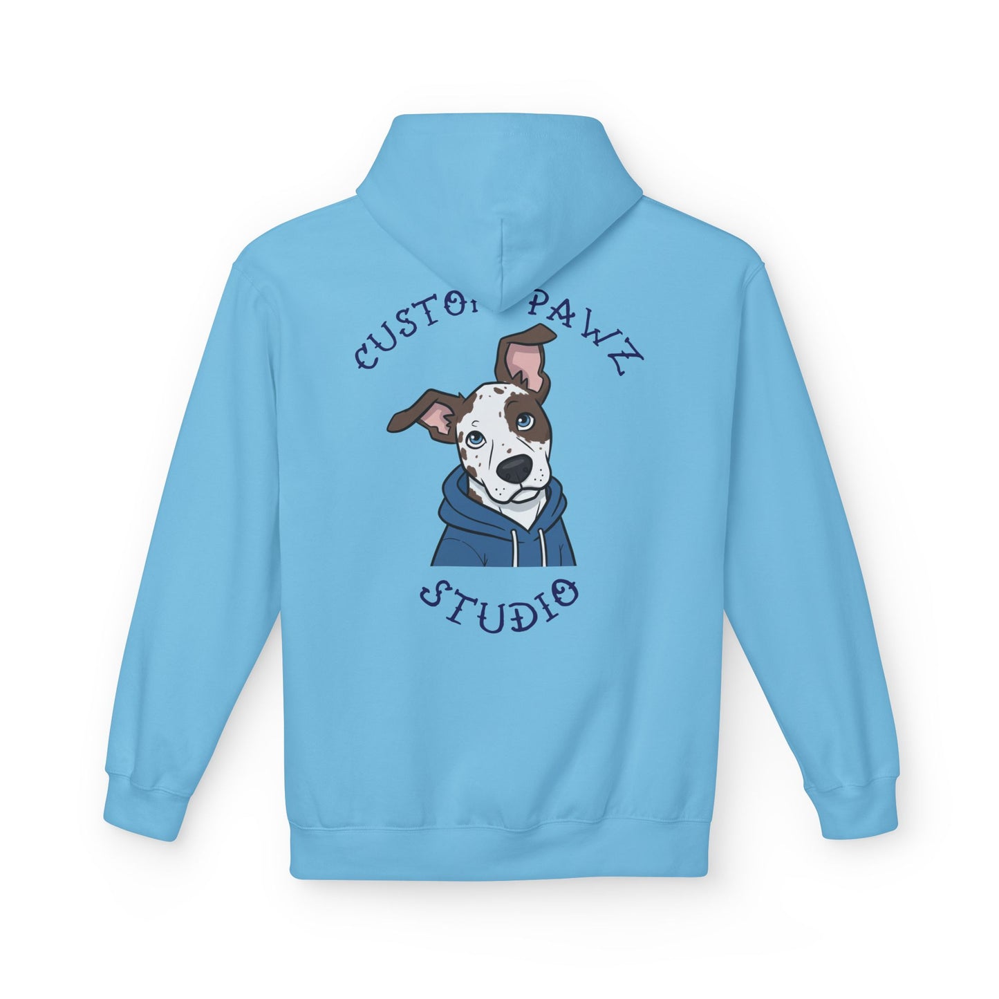 Dog Portrait Hoodie — Custom Pawz Studio Graphic Pullover