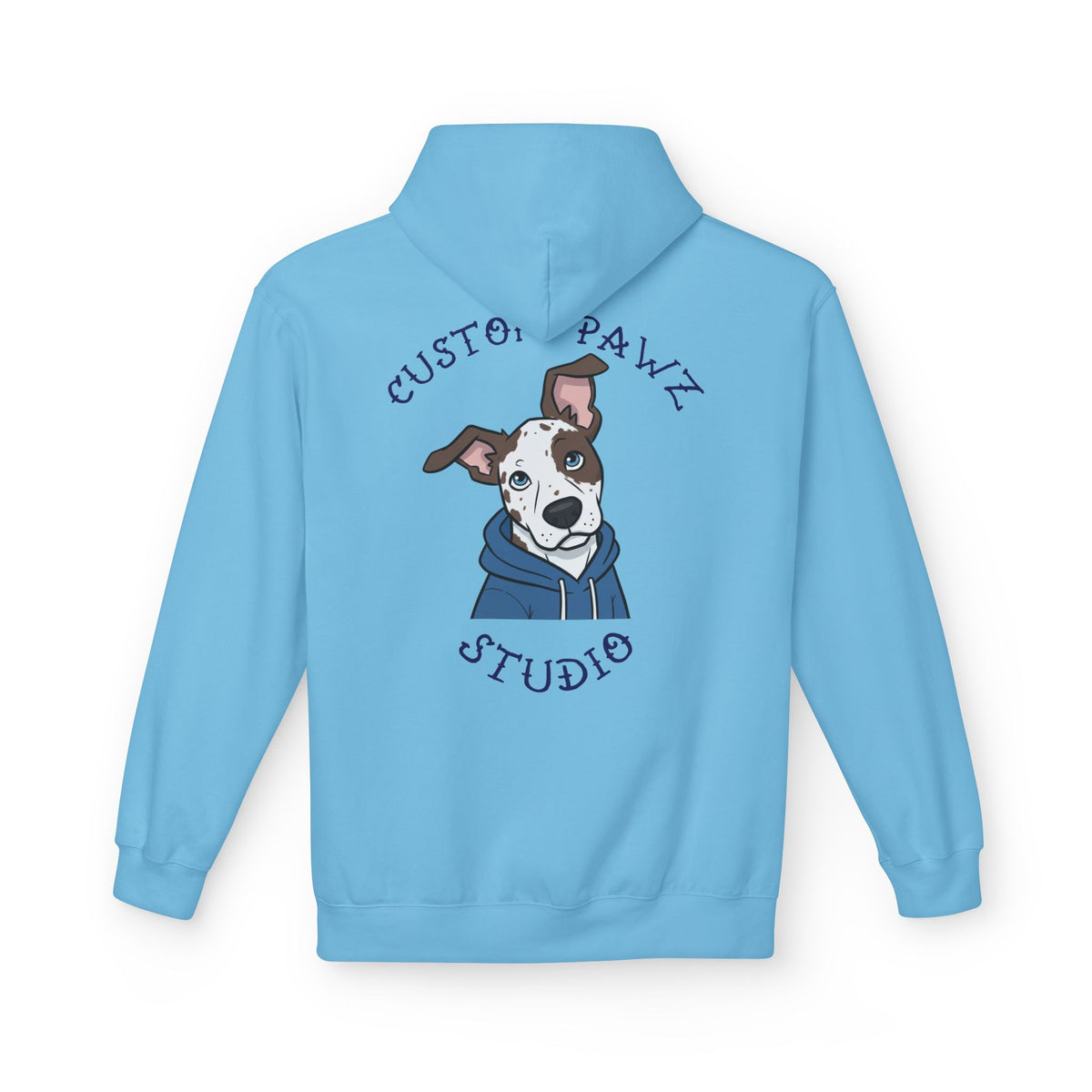 Dog Portrait Hoodie — Custom Pawz Studio Graphic Pullover