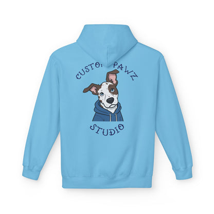 Dog Portrait Hoodie — Custom Pawz Studio Graphic Pullover