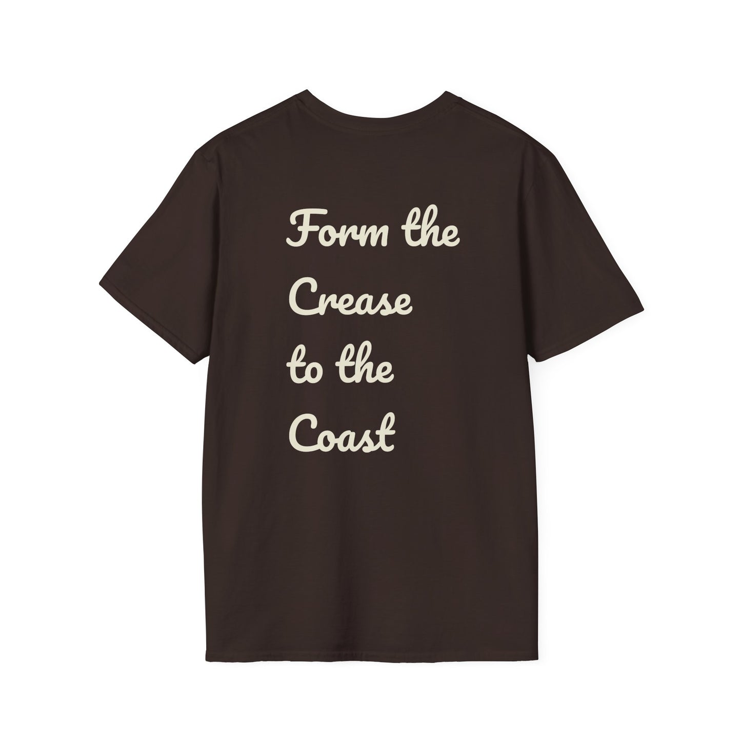Where the Ice Meets the Surf Hockey T-Shirt — Vintage Goalie Photo Tee