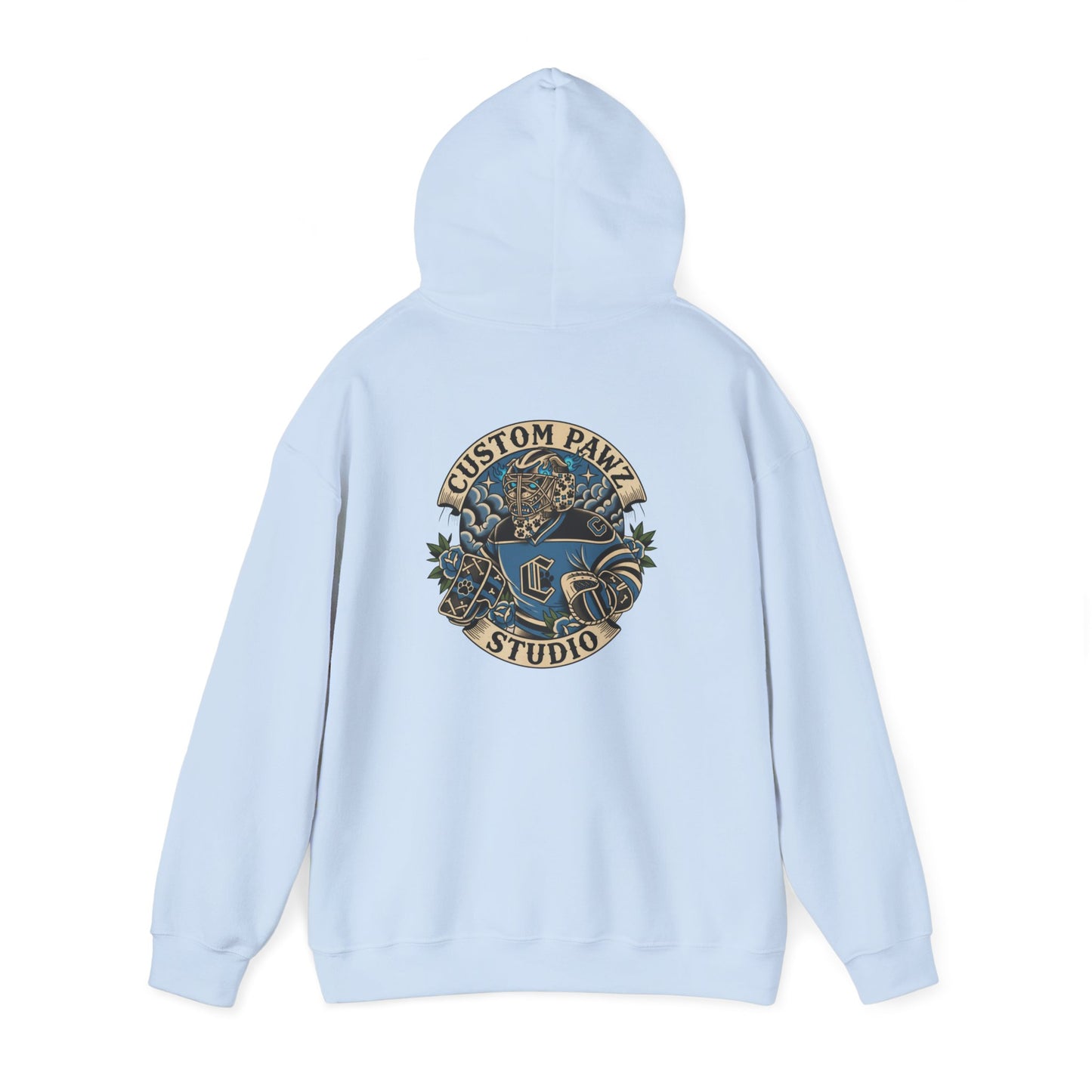 Custom Lawn Studio Hoodie — Vintage Surf Logo Hooded Sweatshirt