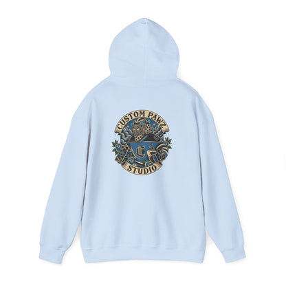 Custom Lawn Studio Hoodie — Vintage Surf Logo Hooded Sweatshirt