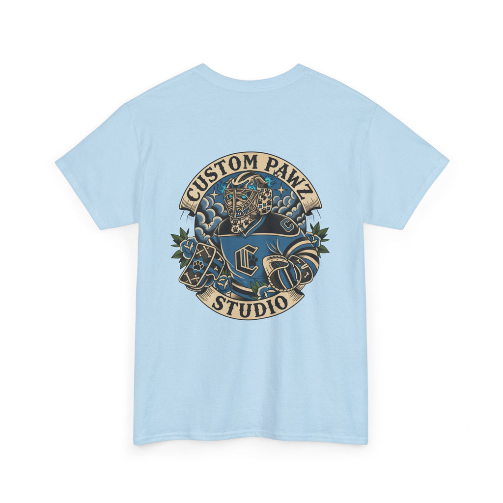Tattoo Studio Paw Logo T‑Shirt — Custom Pawz Studio Graphic Tee