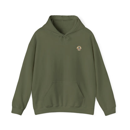 Duck Crest Hoodie – Vintage Tattoo-Style Duck Logo Sweatshirt