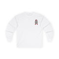 Long Sleeve Tee — Custom Paws Studio Breast Cancer Logo