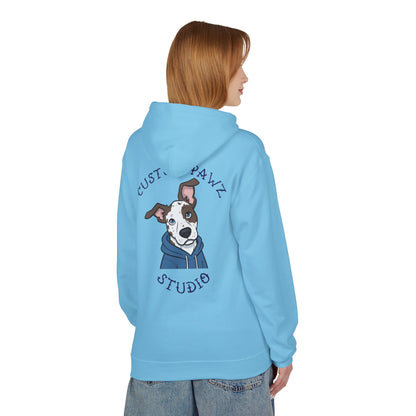 Dog Portrait Hoodie — Custom Pawz Studio Graphic Pullover