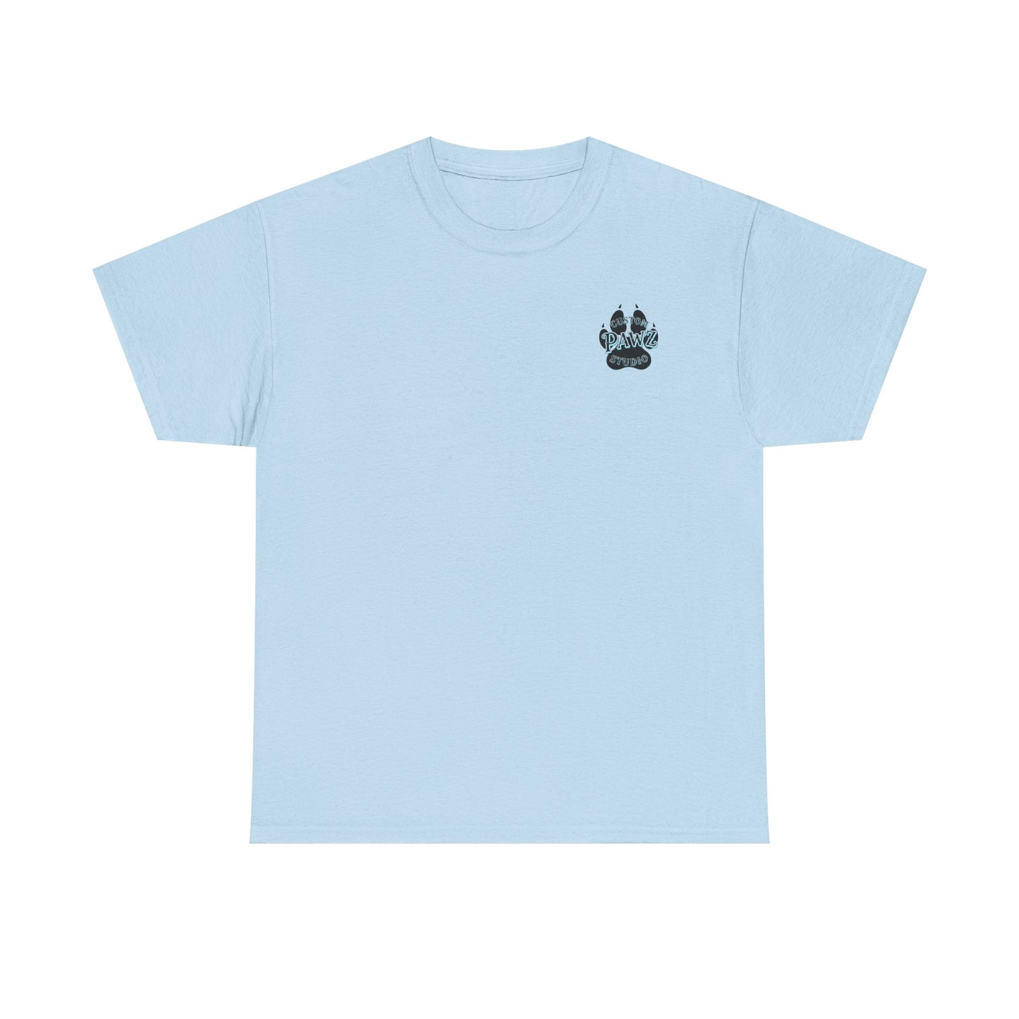 Tattoo Studio Paw Logo T‑Shirt — Custom Pawz Studio Graphic Tee