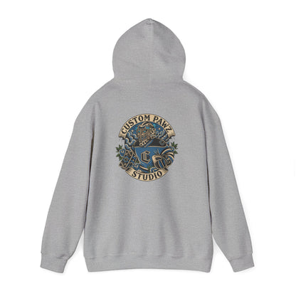 Custom Lawn Studio Hoodie — Vintage Surf Logo Hooded Sweatshirt