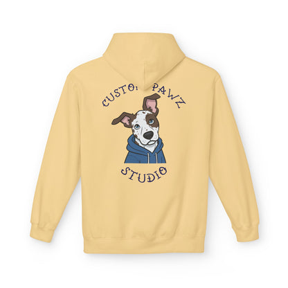 Dog Portrait Hoodie — Custom Pawz Studio Graphic Pullover