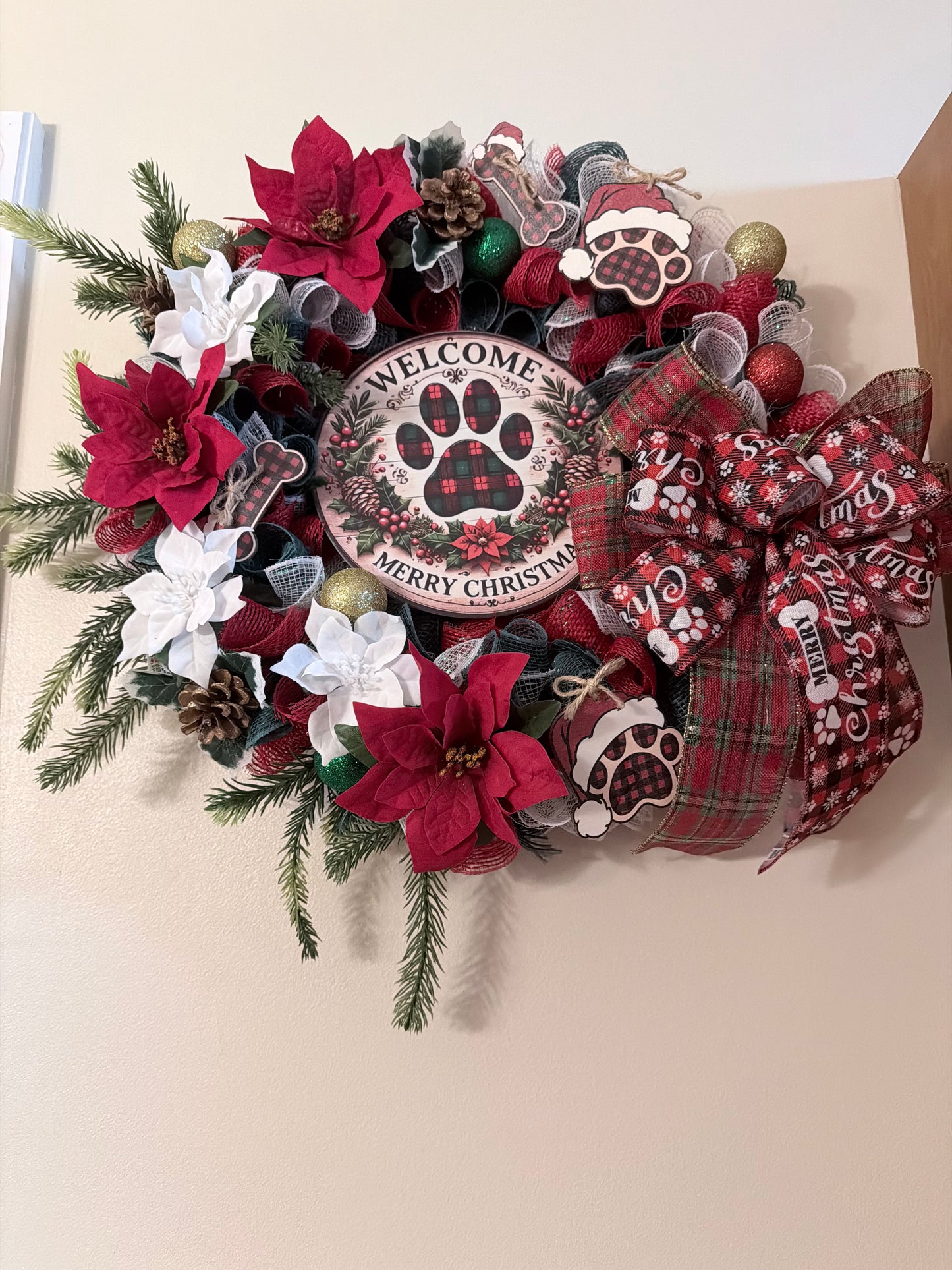 Handmade custom wreath