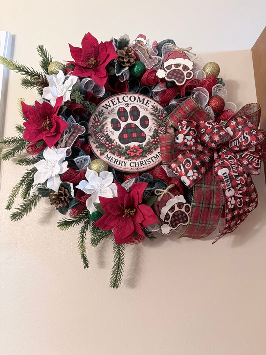 Handmade custom wreath