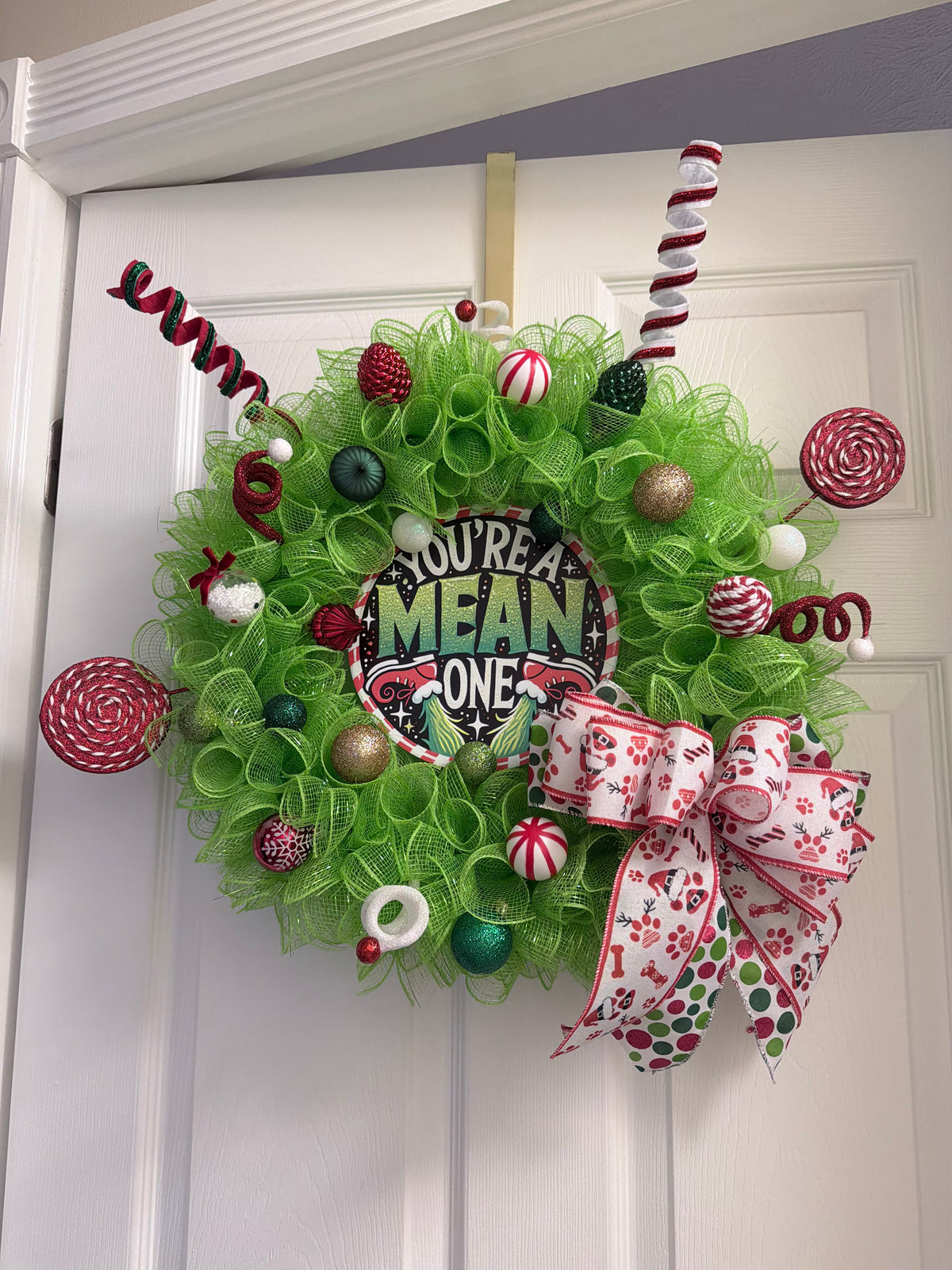 Custom Christmas wreath