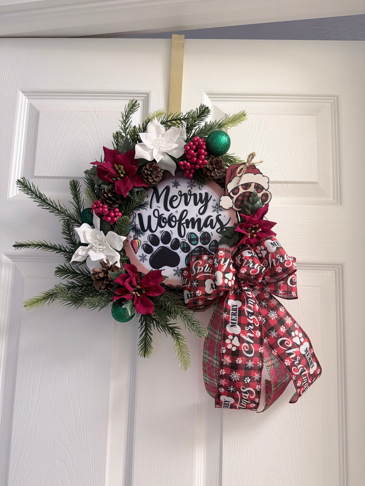 Custom Christmas wreath